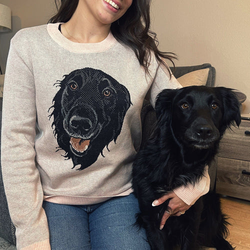 Crown and Paw - Knitwear Custom Knitted Pet Face Sweater