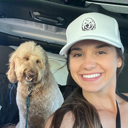 Crown and Paw - Hat Custom Pet Face Foam Trucker Hat