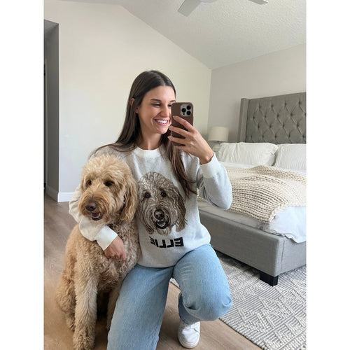 Crown and Paw - Knitwear Custom Knitted Pet Face Sweater