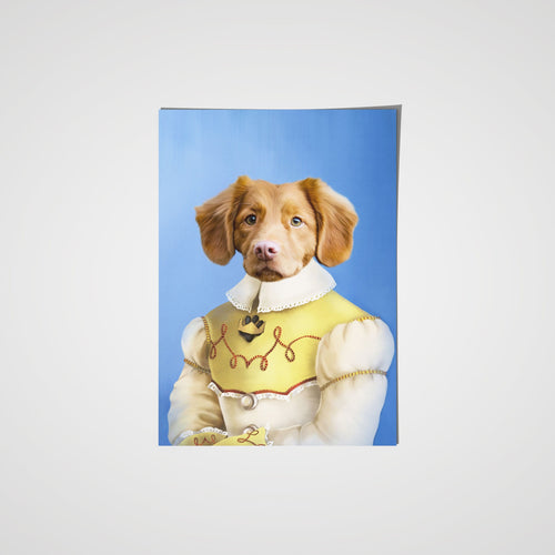 Crown and Paw - Poster The Southern Belle - Custom Pet Poster