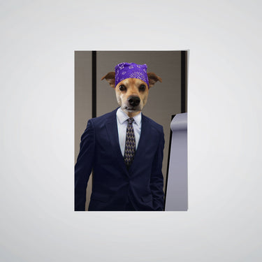 The Bad Boss - Custom Pet Poster