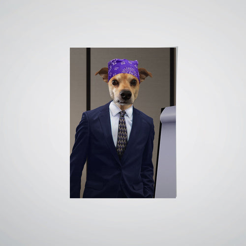 Crown and Paw - Poster The Bad Boss - Custom Pet Poster