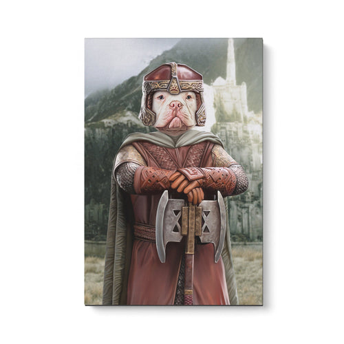 Crown and Paw - Canvas The Dwarf - Custom Pet Canvas