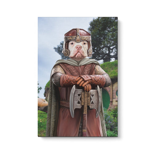 Crown and Paw - Canvas The Dwarf - Custom Pet Canvas