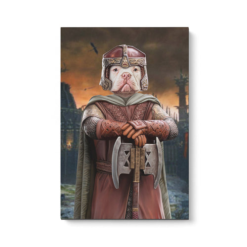 Crown and Paw - Canvas The Dwarf - Custom Pet Canvas