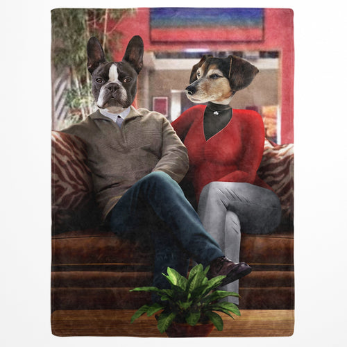 Crown and Paw - Blanket The Jay and Gloria - Custom Pet Blanket
