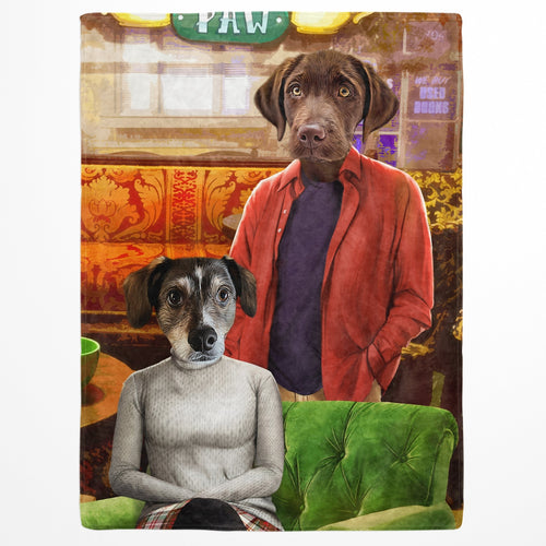 Crown and Paw - Blanket The Lover Friends - Custom Pet Blanket