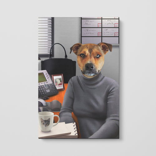 Crown and Paw - Canvas The Mean One - Custom Pet Canvas
