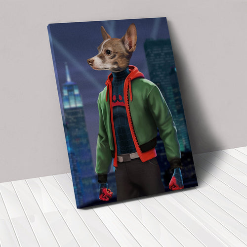 Crown and Paw - Canvas Miles Pawrales - Custom Pet Canvas