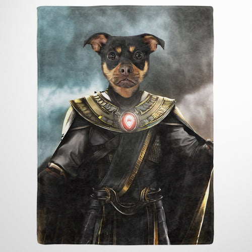 Crown and Paw - Blanket The Mystic Doctor - Custom Pet Blanket
