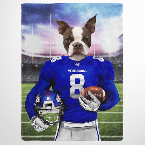 Crown and Paw - Blanket NY Big Dawgs - Custom Pet Blanket