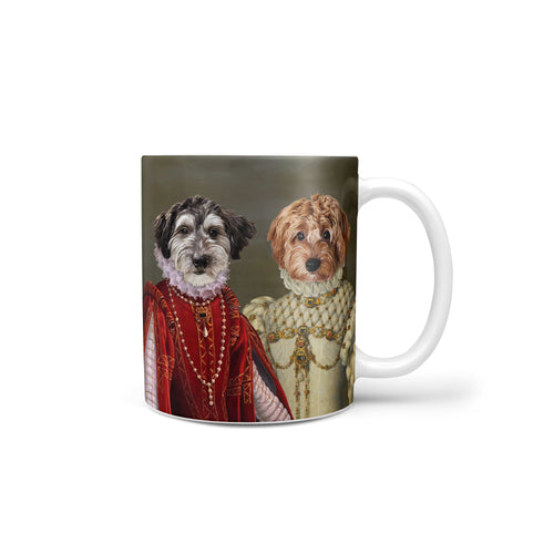 Crown and Paw - Mug The Queen of Roses and Princess - Custom Mug 11oz