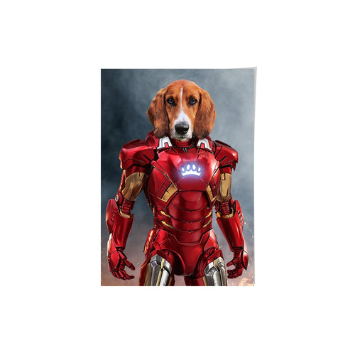Crown and Paw - Poster The Rich Hero - Custom Pet Poster