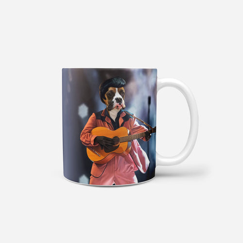 Crown and Paw - Mug The Rock and Roll King - Custom Mug 11oz