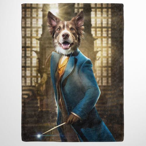 Crown and Paw - Blanket The Smart Wizard - Custom Pet Blanket