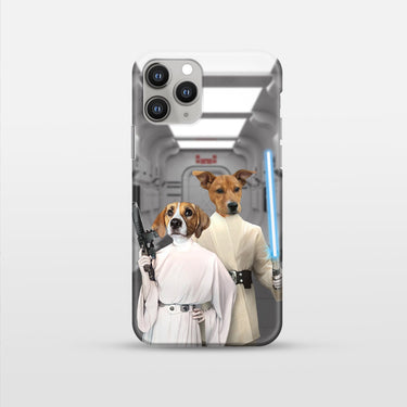 The Space Siblings - Custom Pet Phone Case