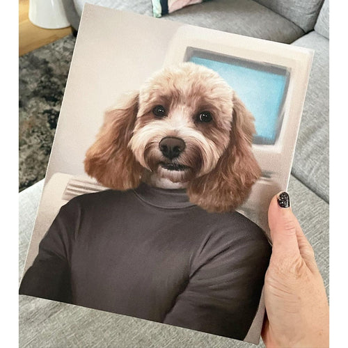 Crown and Paw - Canvas The Steve - Custom Pet Canvas