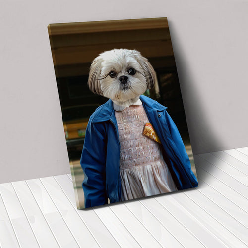 Crown and Paw - Canvas The Strange Girl - Custom Pet Canvas