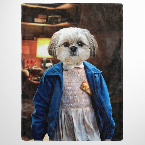 Crown and Paw - Blanket The Strange Girl - Custom Pet Blanket 30" x 40" / Basement
