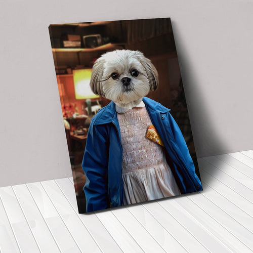 Crown and Paw - Canvas The Strange Girl - Custom Pet Canvas