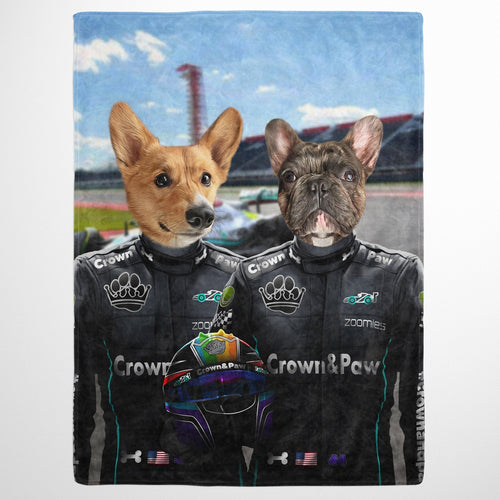 Crown and Paw - Blanket The Veteran Drivers - Custom Pet Blanket