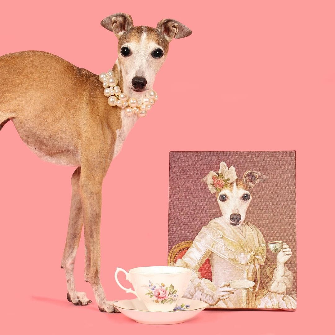Crown and Paw - Canvas The Sweetheart - Custom Pet Canvas