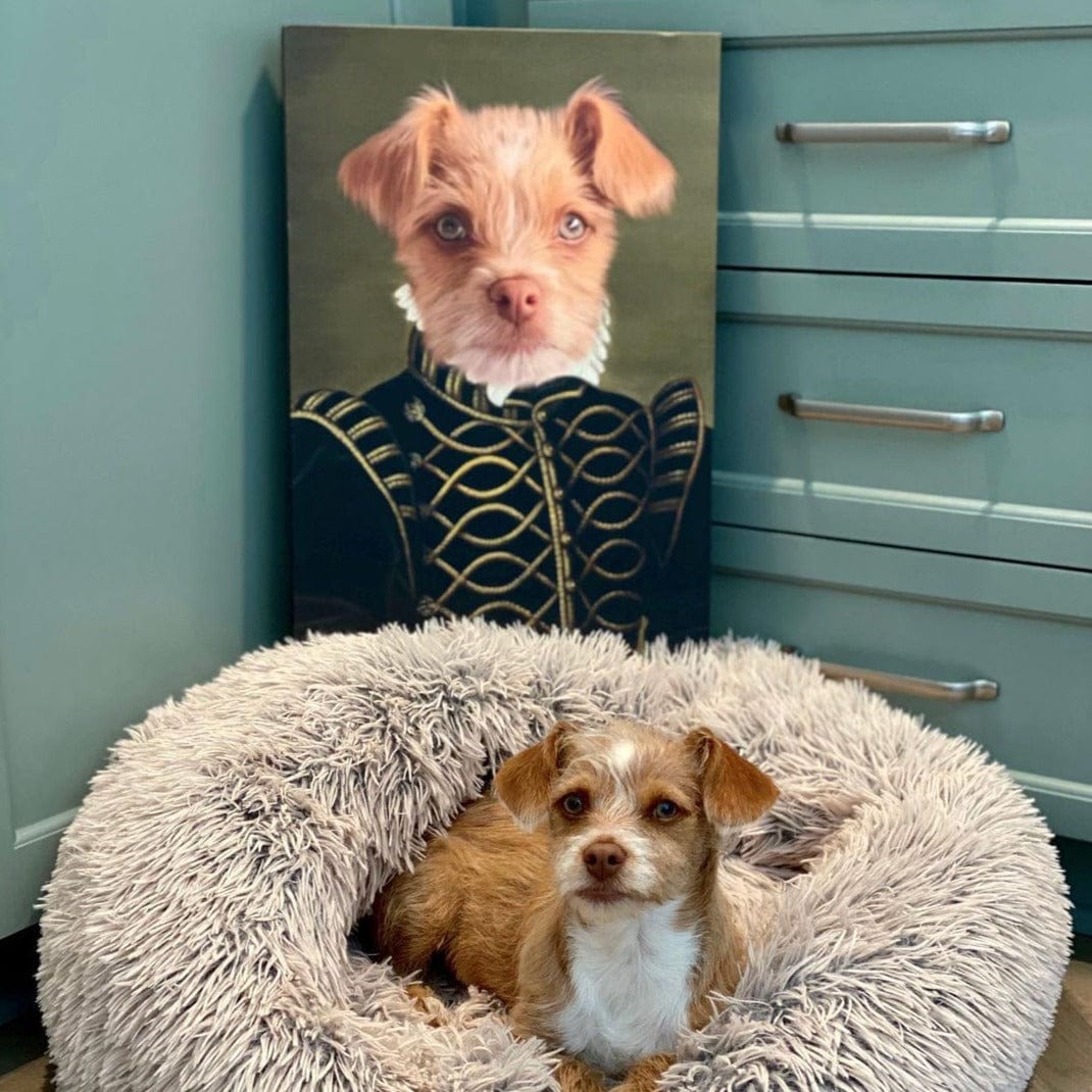 Crown and Paw - Canvas The Noble - Custom Pet Canvas
