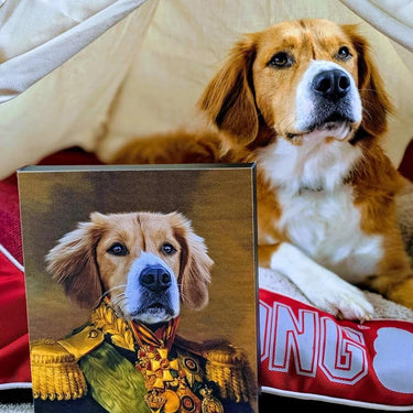 The Colonel - Custom Pet Canvas