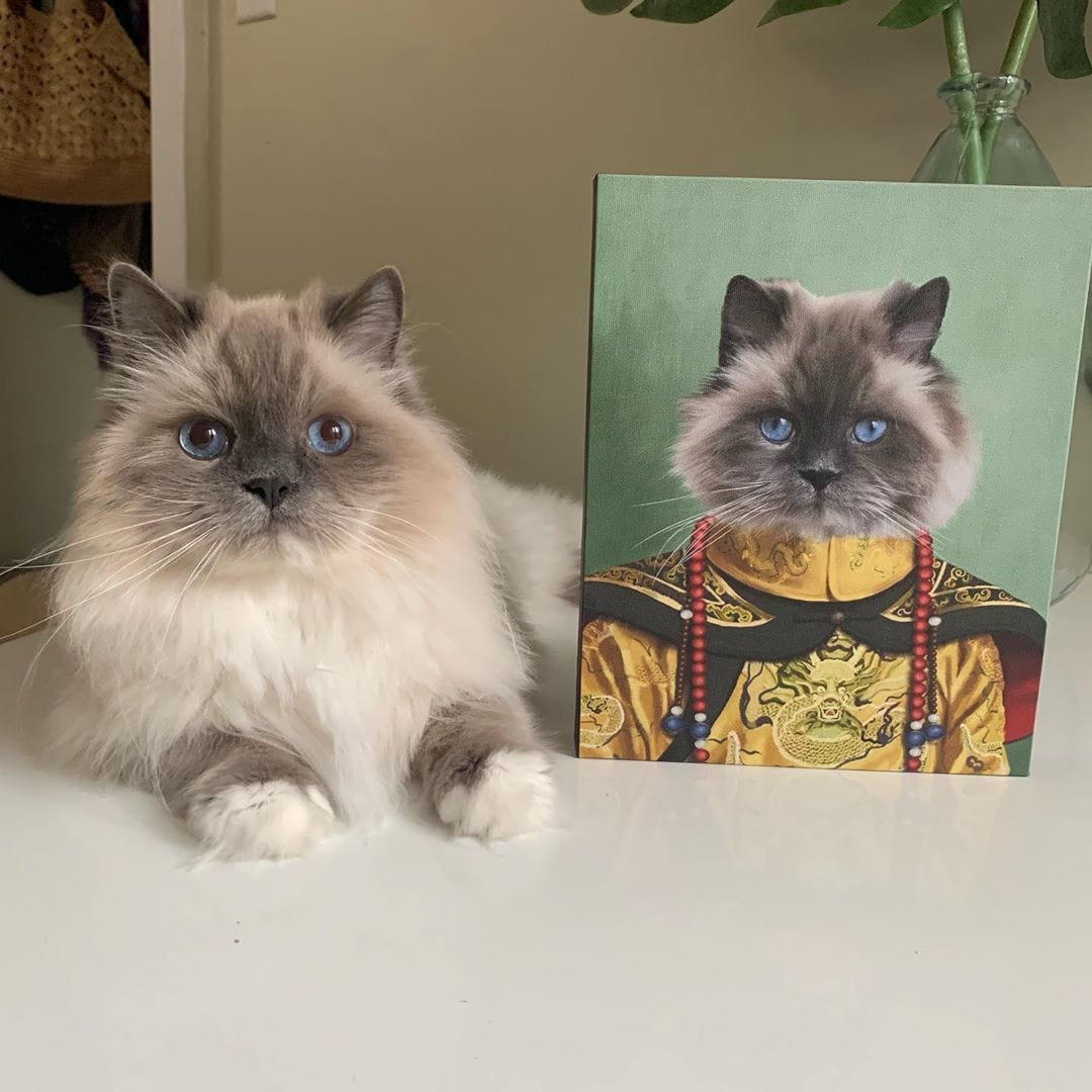 Crown and Paw - Poster The Chinese Emperor - Custom Pet Poster