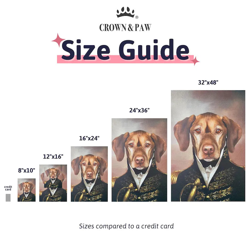 The General - Custom Pet Canvas