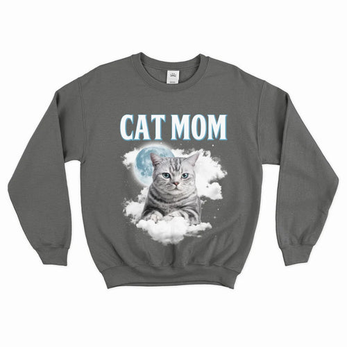 Front Side - Sweatshirt - Charcoal Heather #3A3A38 1080P