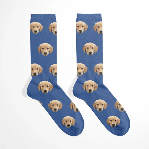 Custom Pet Face Pattern Socks