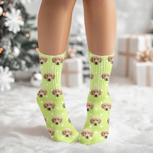 1 - Christmas Sock Mock Up - Base Image