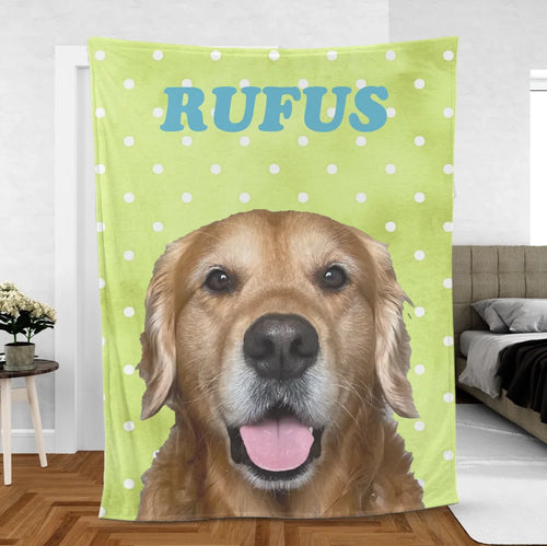 Fleece Blanket Mockup 4