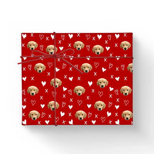 Wrapping Paper Blank Mock Up Base Image