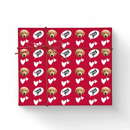 Wrapping Paper Blank Mock Up Base Image