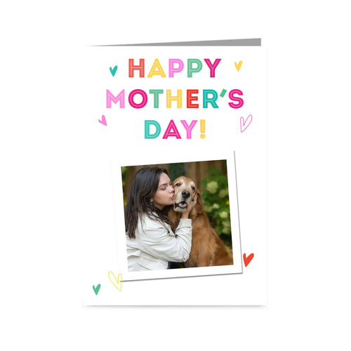 Greetings Card 5 X 7 Vertical FRONT Blank Mock Up