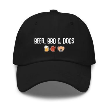 Personalized Beer, BBQ & Dogs Classic Dad Cap