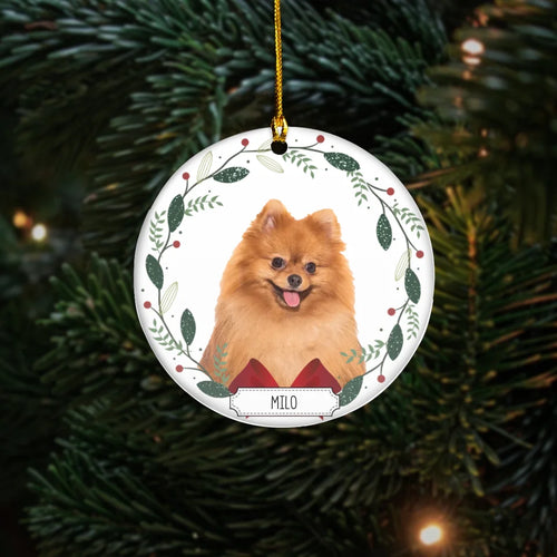 Traditional Custom Christmas Ornament - Custom Christmas Gifts
