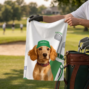 Custom Pet Golf Towel