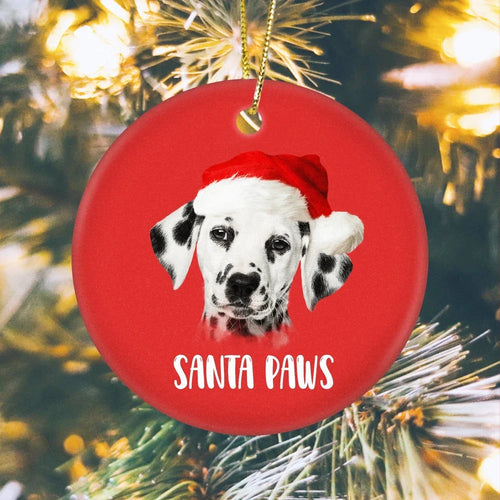 Custom Pet Face Christmas Ornament - Custom Christmas Gifts