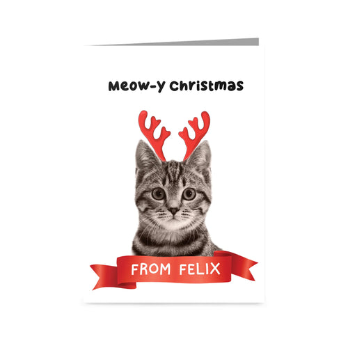 Greetings Card 5 X 7 Vertical FRONT Blank Mock Up