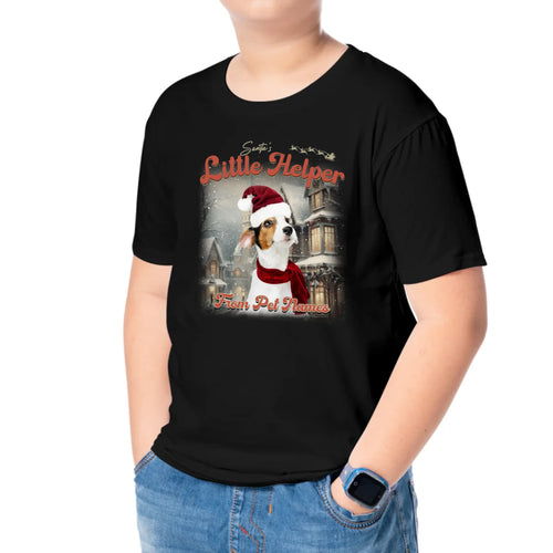 Lifestyle Youth TShirt Mock Up - Black