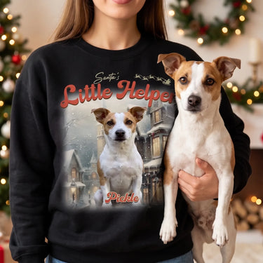 Custom Vintage Christmas Pet Sweatshirt