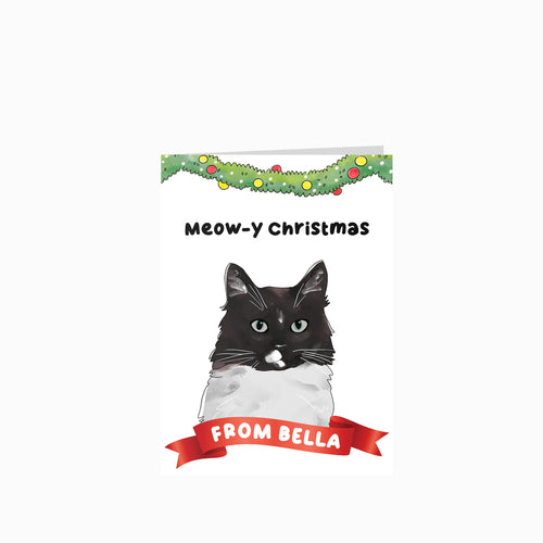 Watercolor Pet Christmas Cards - Custom Gifts