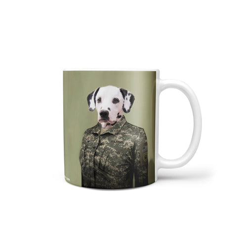 Crown and Paw - Mug The Army Woman - Custom Mug 11oz