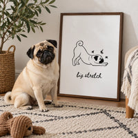 Big Stretch Custom Pet Portrait