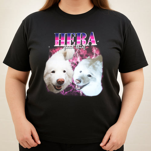 Custom Vintage Style Pet T-Shirt