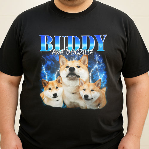 Custom Vintage Style Pet T-Shirt