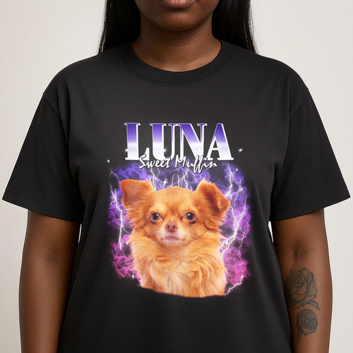 Custom Vintage Style Pet T-Shirt